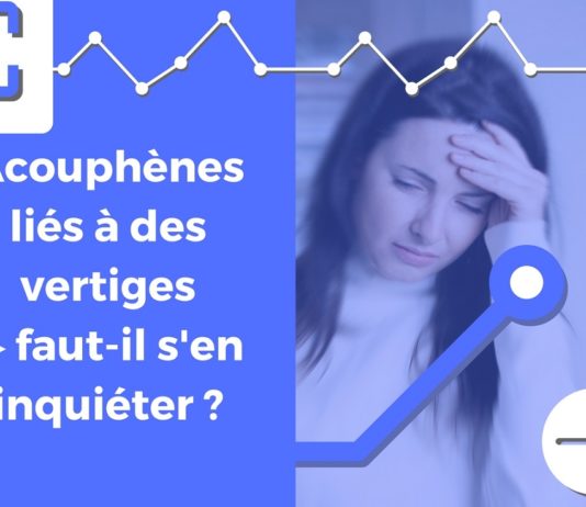 Cette image illustre le sujet n°18 qui traite de la relation entre acouphènes et vertiges