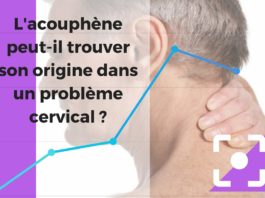 Cette image illustre le lien qui existe entre les problèmes cervicaux et l'acouphènes.