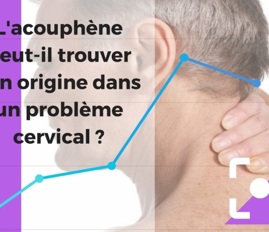 Cette image illustre le lien qui existe entre les problèmes cervicaux et l'acouphènes.