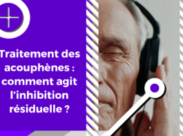 L'inhibition résiduelle est un phénomène déclenché par une stimulation acoustique qui tend à diminuer de manière partielle ou totale l'intensité de l'acouphène