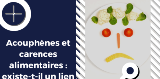 Les déficits en nutriments peuvent induires l'apparition et l'aggravation des symptômes acouphéniques