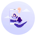 Visuel thérapie sonore sur son smartphone